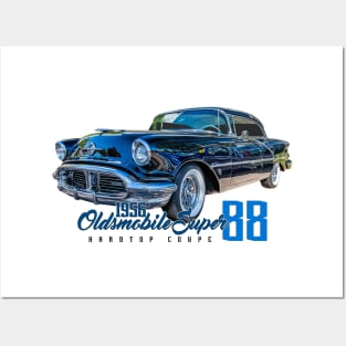 1956 Oldsmobile Super 88 Hardtop Coupe Posters and Art